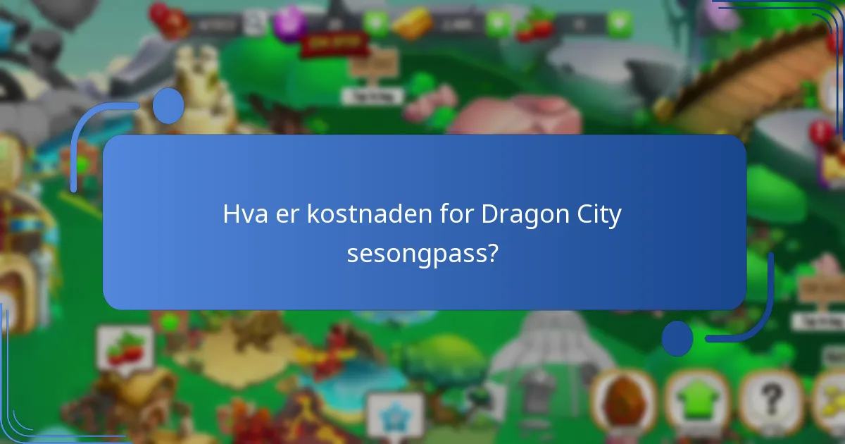 Hvilke eksklusive belønninger tilbys i Dragon City sesongpasset?