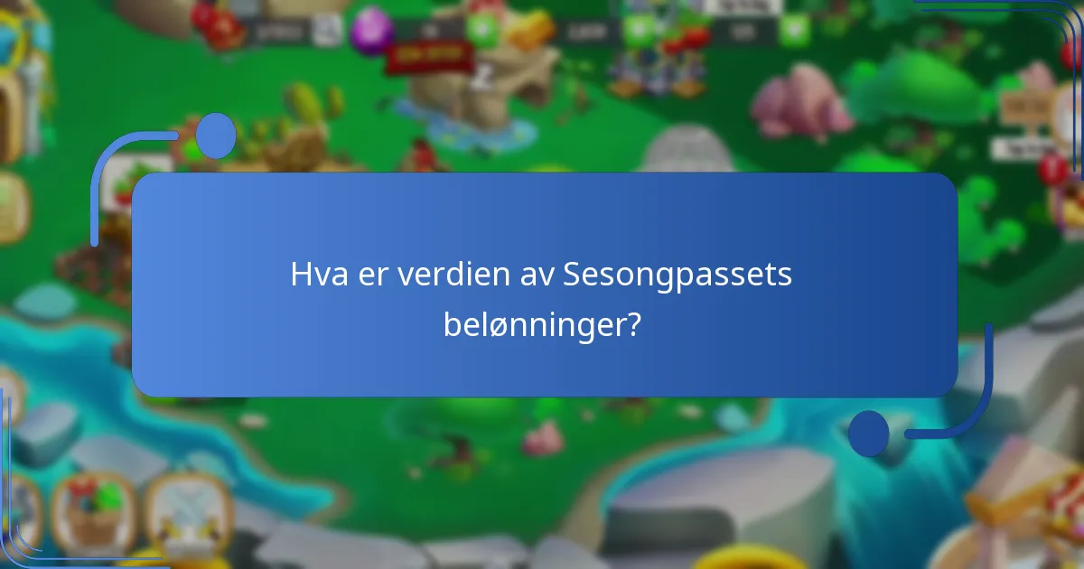 Hvilke spesielle gjenstander er inkludert i Sesongpasset?