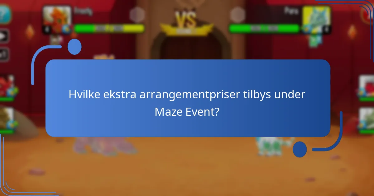Hvilke unike drager kan oppnås fra Maze Event?
